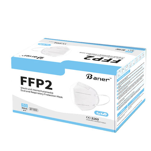 FFP2-Schutzmaske - TDK95 - ZHENJIANG LANDFAST - Polypropylen / Polyethylen / Halbgesicht