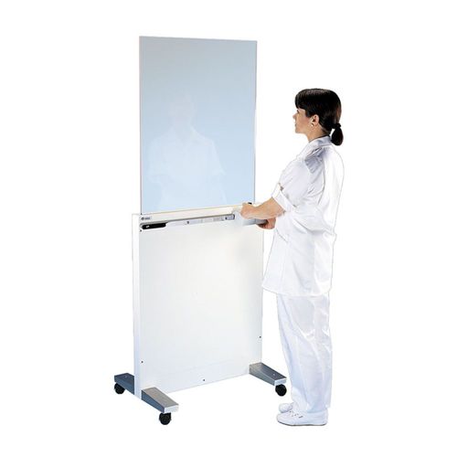 Röntgenstrahlen-Strahlenschutzschild - 2832 - ProtecX Medical - mobil / mit Fenster