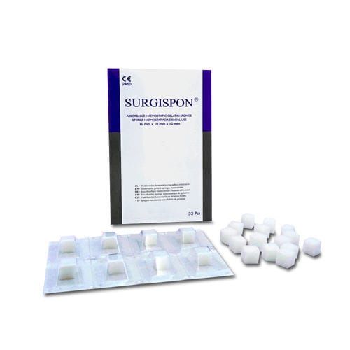 Pad-Hämostat - SURGISPON ® - Stapleline Medizintechnik - Zahnchirurgie