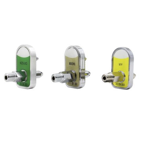 Adapter für medizinische Gase - Chemetron - Pigeon Medical
