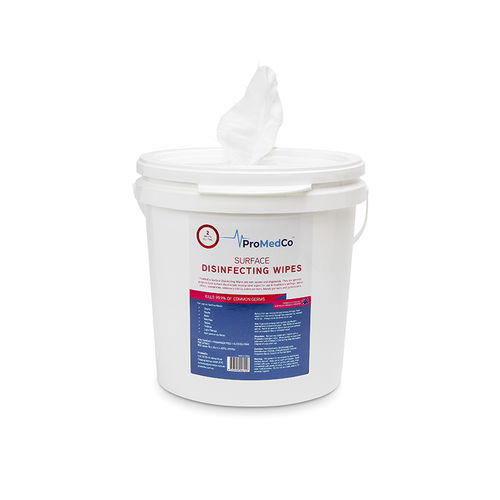 Feuchte Reinigungstücher / für Böden und andere Oberflächen - PMC347800 - ProMedCo - 800er-Packung