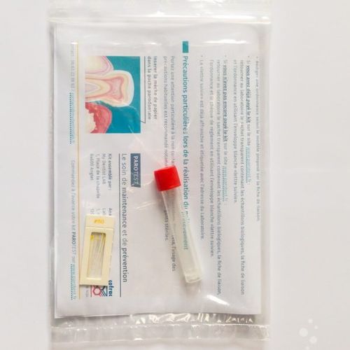 Schnelltest für Zahnerkrankungen - PAROTEST - My Dentist Lab - Bakterien / Speichel / für biologische Proben