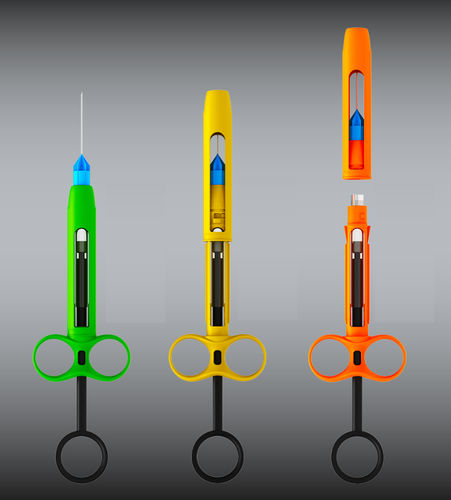 Dentalspritze - Securinject - Forca Healthcare - Einweg / Sicherheit