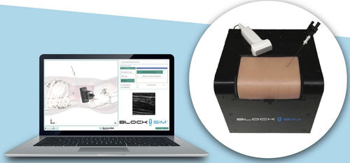 Trainingssimulator - BlockSim™ - Accurate S.r.l. - für Ultraschalluntersuchungen / für Anästhesie / Anatomie