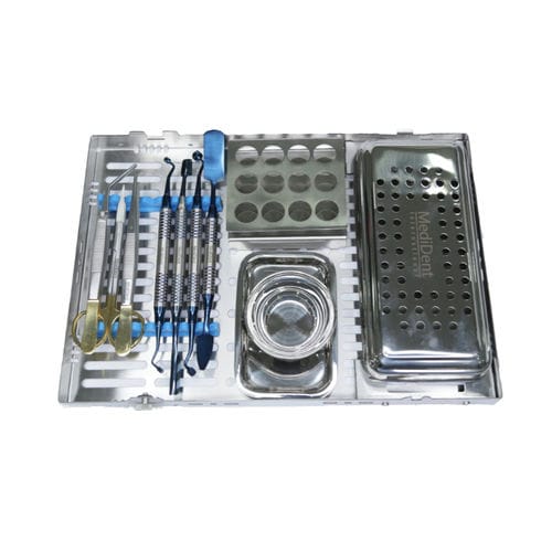 Instrumentenset für Dentalimplantologie - MediDent International Pte. Ltd - steril