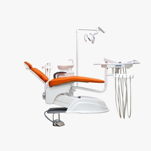 Dentaleinheit mit elektromechanischem Stuhl - ADVANCE PLUS - Grup Dental Medikal - mit Instrumententräger / mit Licht / gelb