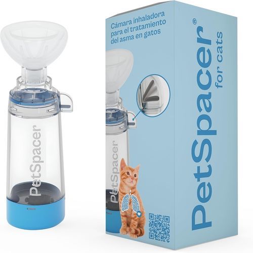 Inhalationskammer für Veterinärmedizin - PETSPACER© - Reiner Medtech S.L.U - mit Masken / für Katzen