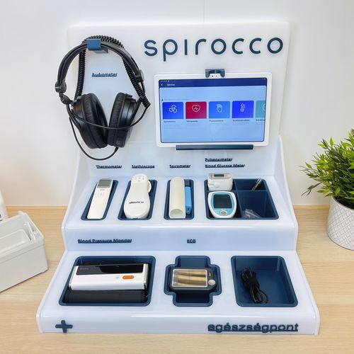 Plattform für Telemonitoring / für Vitalzeichen - POC01 - Spirocco - des Gesundheitszustandes / der Körperzusammensetzung / Rehabilitation