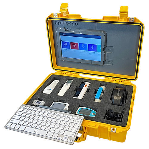 Plattform für Telemonitoring / für Vitalzeichen - POC03 - Spirocco - des Gesundheitszustandes / mit Pulsoximeter / mit Blutdruckmessgerät