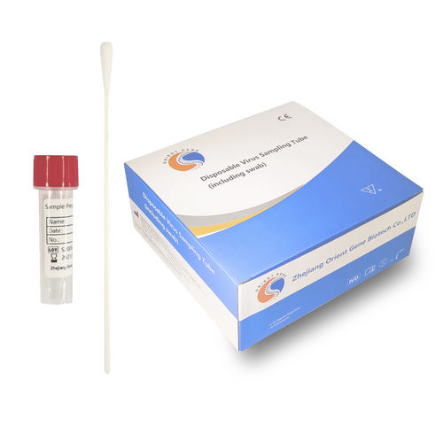 Entnahmeröhrchen für PCR - include swab - Zhejiang Orient Gene - zylinderförmig / Nasen / Rachenraum