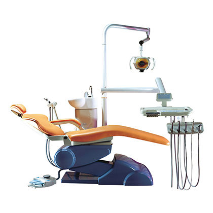 Dentaleinheit mit Instrumententräger - Frontier - Kuang Yen Medical Co., - mit LED-Licht