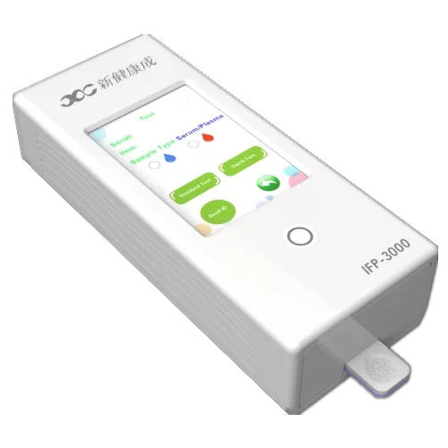 Halbautomatischer Immunoassay-Analysator - IFP-3000 - Sichuan Xincheng Biological Co., LTD - für klinische Diagnose / Fluoreszenz / Serum