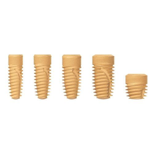 Zylindrisches Zahnimplantat - Permedica Orthopaedics - Titan / konisch / gerade