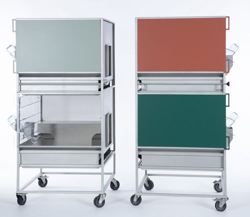 Tierkäfig für Tierversuche / für Kaninchen - 5053164S - Zoonlab GmbH - modular / autoklavierbar
