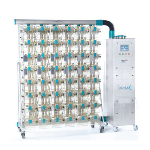 Halter für Tierkäfige - ZOONLAB BIO. A.S.® - Zoonlab GmbH - auf Rollen
