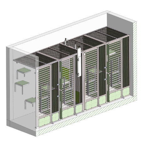 Tiergehege für Primaten - Macaque  - Zoonlab GmbH