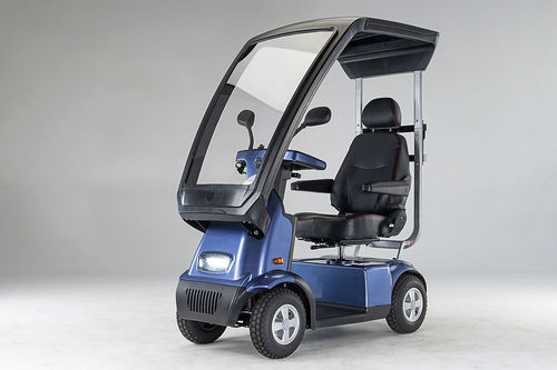 Elektrisches Elektromobil - AFISCOOTER C4 - AFIKIM Electric Vehicles - mit 4 Rädern / mit Korb / mit Kabine