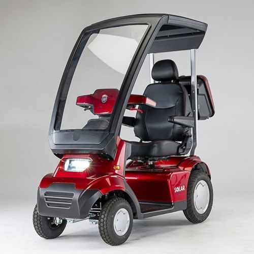 Elektrisches Elektromobil - Afiscooter SOLAR - AFIKIM Electric Vehicles - mit 4 Rädern / mit Kabine
