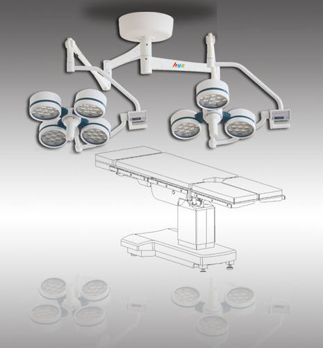 Deckenmontierte OP-Leuchte - HYZ02-D series - HYZMED Medical - LED / mit 2 Armen / 96
