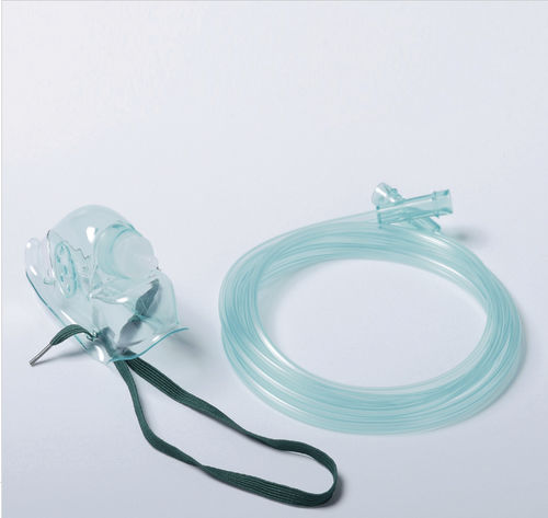 PVC-Sauerstoffmaske - B1110 - HYZMED Medical - ohne Latex / transparent / verstellbar