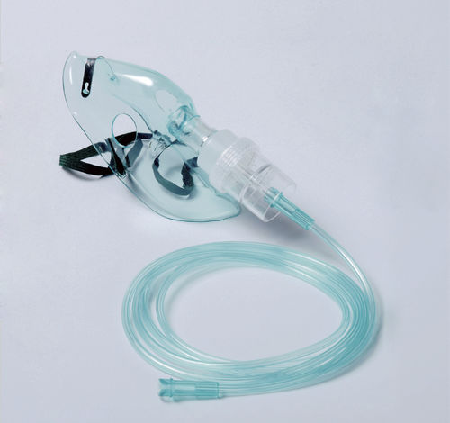 PVC-Verneblermaske - B20110 series - HYZMED Medical - ohne Latex / transparent / verstellbar