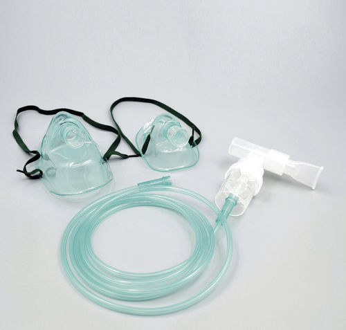 Verneblerkit mit Mundstück - B2012 - HYZMED Medical - mit Schlauch / mit Maske