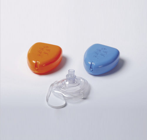 Mund-zu-Mund-Wiederbelebungsmaske - HYZMED Medical - für CPR / PVC / transparent