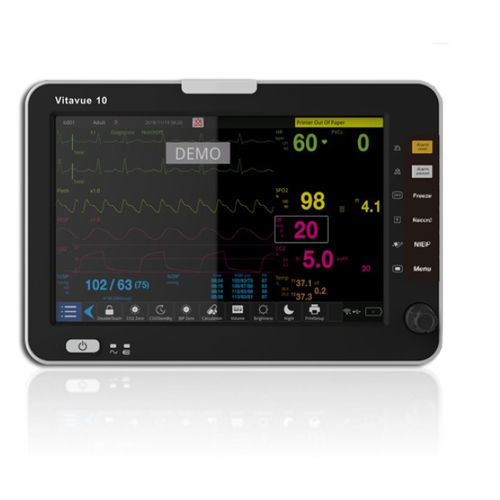 Kompakter Multiparameter-Monitor - VITAVUE series - HYZMED Medical - EKG / SpO2 / NIBP