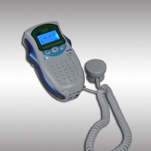 Fötaler Doppler - 500B - HYZMED Medical - Taschen / mit Herzfrequenzmonitor