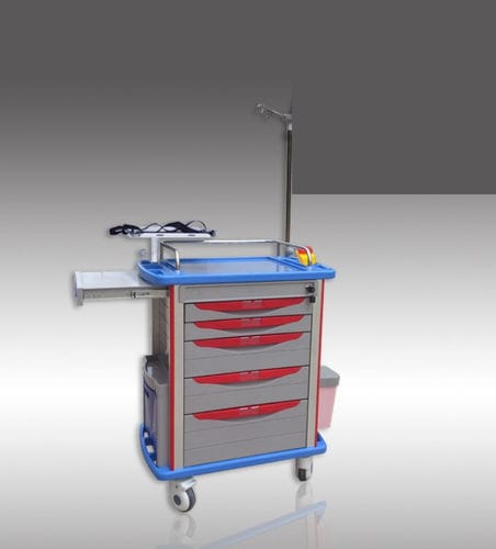 Notfallwagen - 85001A  - HYZMED Medical - Mehrzweck / für Transport / Edelstahl