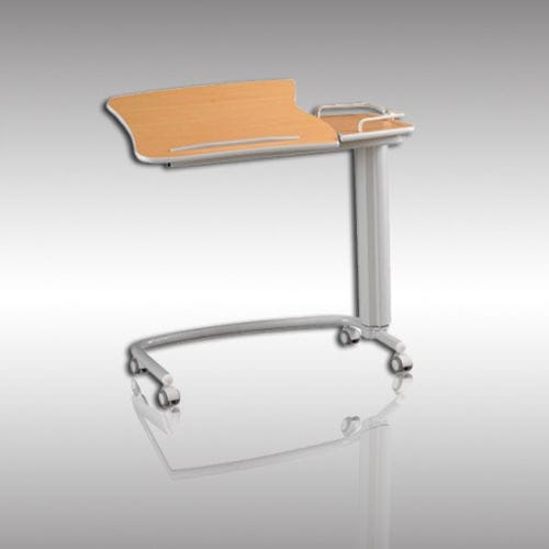Höhenverstellbarer Betttisch - HYZ5510  - HYZMED Medical - auf Rollen / neigbar