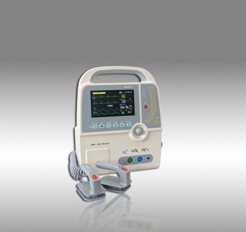 Manueller externer Defibrillator - 9000C - HYZMED Medical - Multiparameter-Monitor / zweiphasig