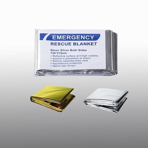 Wärmedecke -  silver/silver,  gold /silver - HYZMED Medical - Notfall / Aluminium / Polyurethan