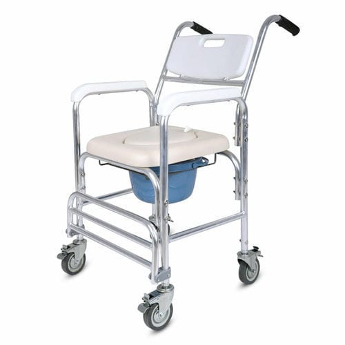 Garderobenstuhl mit Armlehnen - D18 - HYZMED Medical - mit hoher Rückenlehne / mobil / für Kinder