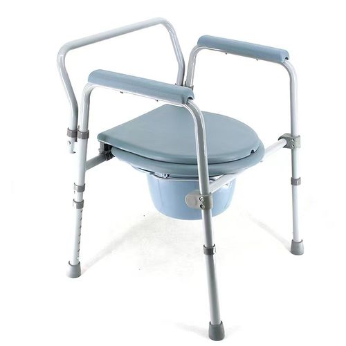 Garderobenstuhl für Erwachsene - D16 - HYZMED Medical - mit Armlehnen / mit Eimer / zusammenklappbar