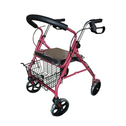 Rollator mit 4 Rädern - D22 - HYZMED Medical - Stahlrahmen
