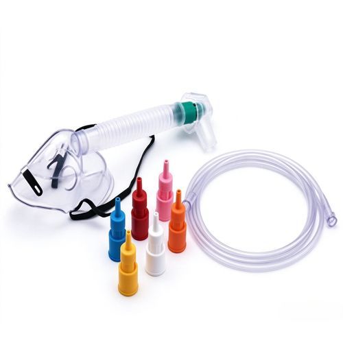 Maske für künstliche Beatmung / PVC - C01 - HYZMED Medical - transparent / verstellbar / Venturi