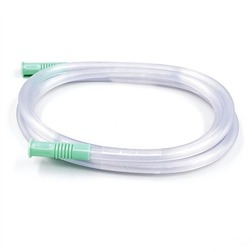 Chirurgischer Schlauch - B60 series - HYZMED Medical - Yankauer / rechtsseitig / transparent