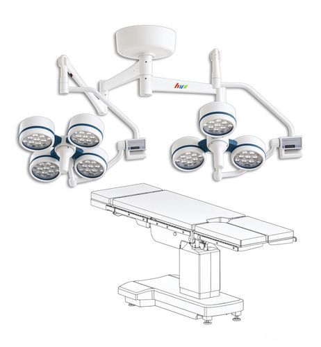 Deckenmontierte OP-Leuchte - HYZ02-D series - HYZMED Medical - LED / mit 2 Armen / 96
