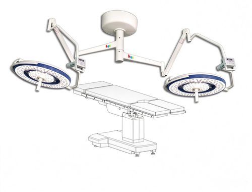 Deckenmontierte OP-Leuchte - HYZ760 series - HYZMED Medical - LED / mit 2 Armen / 96