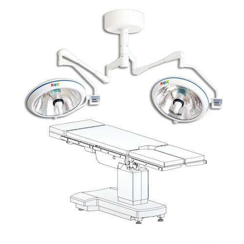 Deckenmontierte OP-Leuchte - F700/700 - HYZMED Medical - Halogen / mit 2 Armen / 93