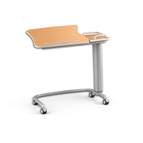 Höhenverstellbarer Betttisch - HYZ5510  - HYZMED Medical - auf Rollen / neigbar