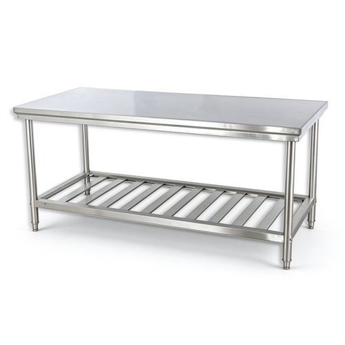 Arbeitstisch - HYZ 6510  - HYZMED Medical - rechteckig / Edelstahl