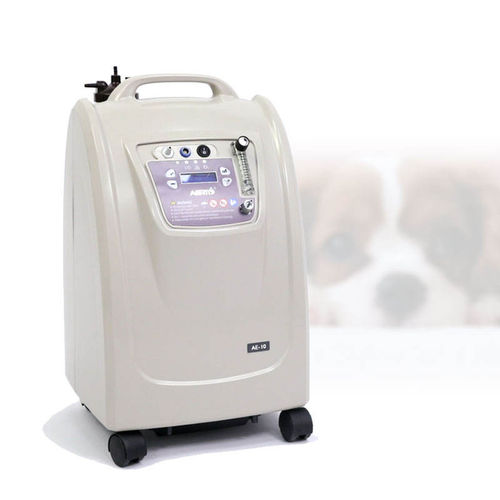 Sauerstoffkonzentrator für Veterinärmedizin - AE-10  - Shenyang Aerti Tech - auf Rollen / PSA / mit Dauerflow