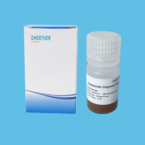 Magnetkugeln-Reagenz - EmerTher® Streptavidin  - The EmerTher Company - zur Proteinanalyse / für Proteinkonzentration / für ADN-Konzentration