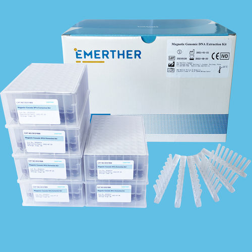 Magnetkugeln-Reagenzkit - EmerTher® Genomic  - The EmerTher Company - für DNA-Extraktion / Bakterien / Viren