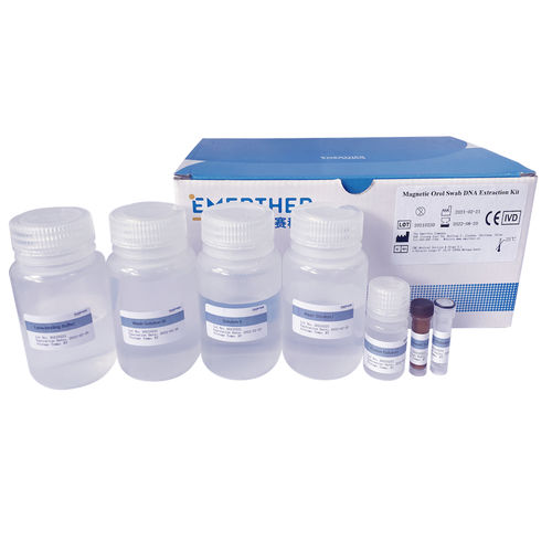 Magnetkugeln-Reagenzkit - Bottle Format - The EmerTher Company - für DNA-Extraktion / für Speichelproben / für Wangenabstriche