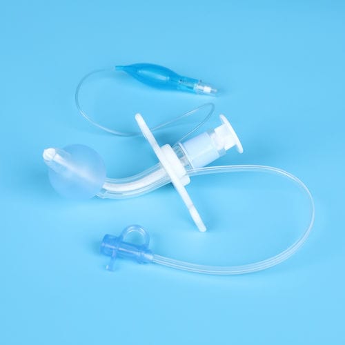 Kanüle für Tracheotomie - Haiyan Kangyuan Medical Instrument - gebogen / Einweg