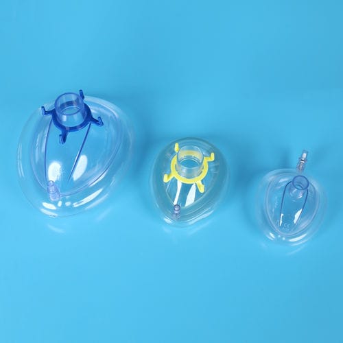 Anästhesiemaske für Erwachsene - MM series - Haiyan Kangyuan Medical Instrument - für Kinder / für Neugeborene / PVC