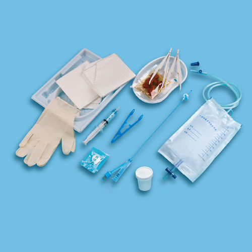 Notfallset - Haiyan Kangyuan Medical Instrument - zur Harnsondierung / mit Handschuh / Einweg